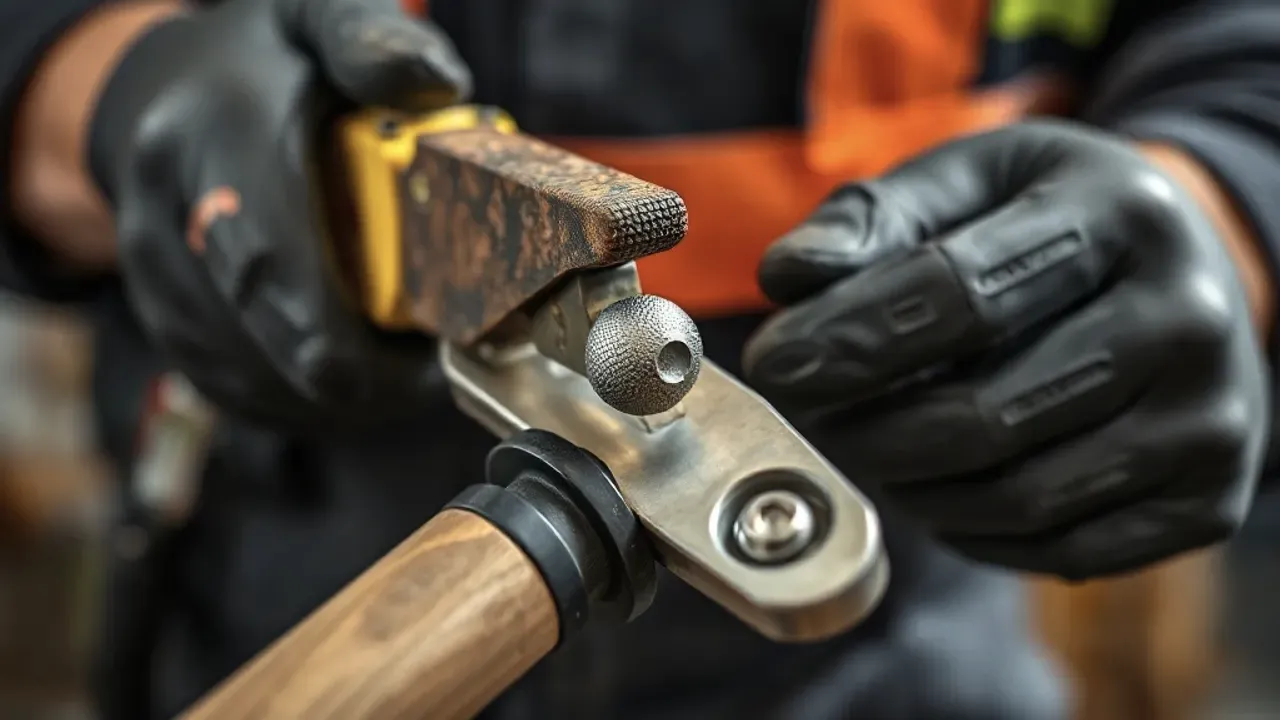 Equipment used for Bishop's Cleeve new-build snagging and finishing, photographed close up